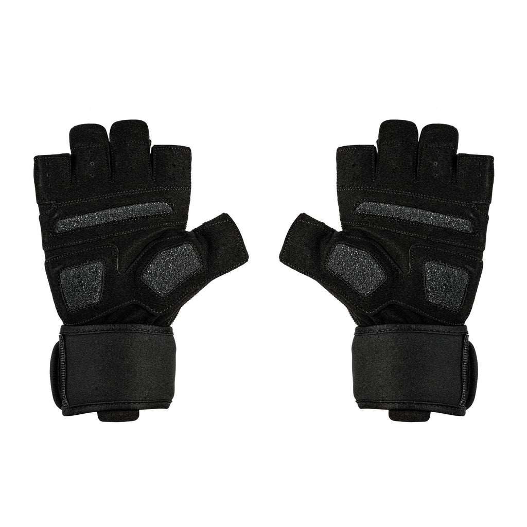 Reeva Gants de Fitness avec Wrist Wraps - Noir