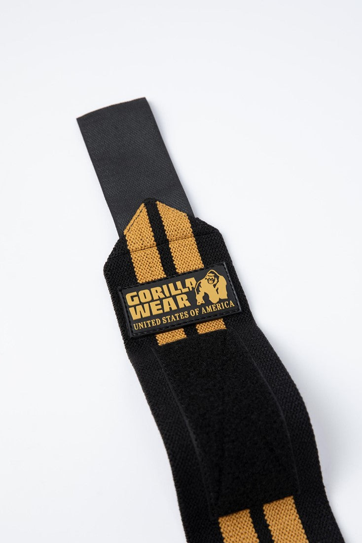 Gorilla Wear Wrist Wraps PRO - Noir/Or