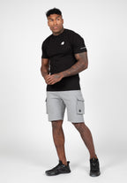 Gorilla Wear Hudson Cargo Short de Survêtement - Gris m&eacute;lang&eacute;