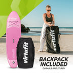 VirtuFit Supboard Ocean 275 - Oranje - Met accessoires en draagtas