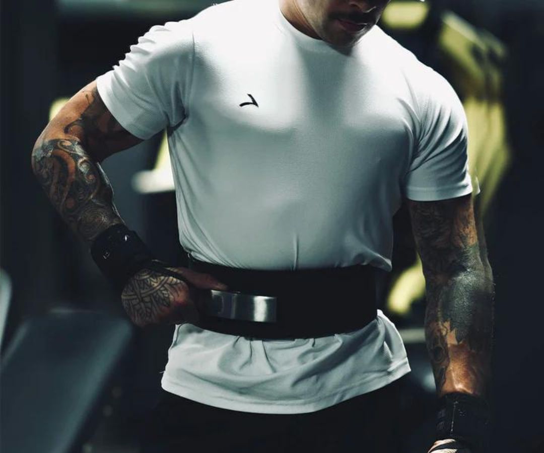 Reeva Ceinture de Levage en Cuir - Noir