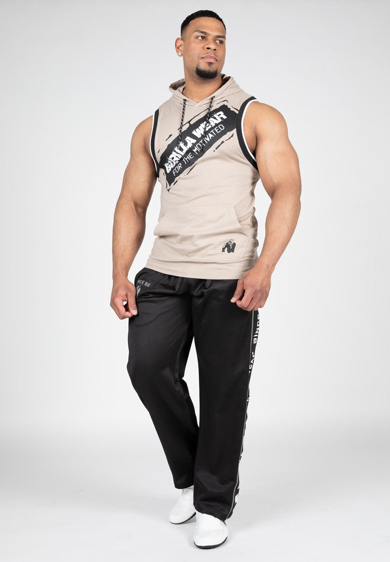 Gorilla Wear Loretto Hooded Tank Top - Beige