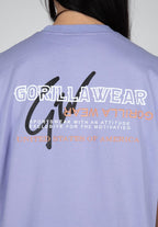 Gorilla Wear Medina T-shirt Oversize - Lilas
