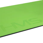 HMS Tapis de Fitness - Vert/Noir - 15 mm