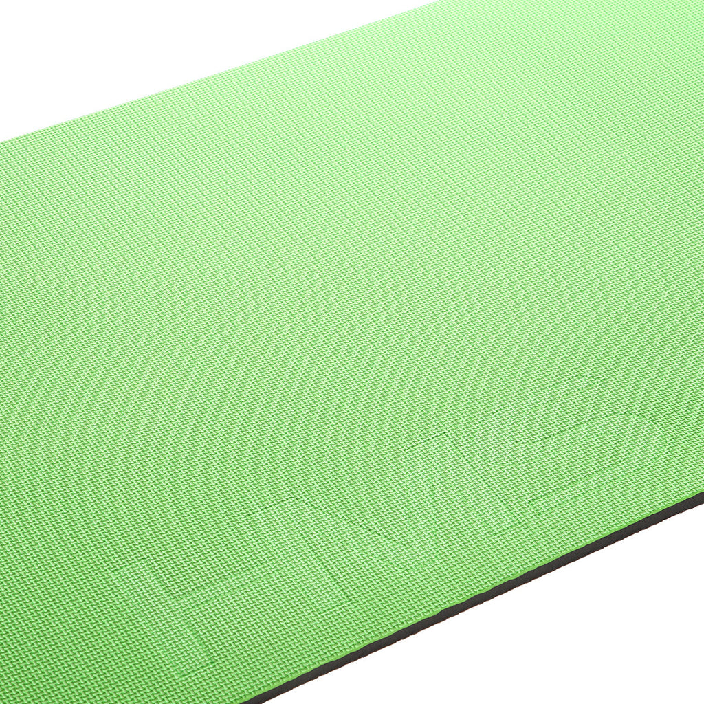 HMS Tapis de Fitness - Vert/Gris - 15 mm