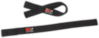 Gorilla Wear Non-Padded Lifting Straps - Noir
