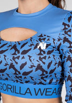 Gorilla Wear Osseo Long Sleeve - Blauw