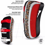 RDX Sports Stootkussen - Thai Kick Pad - Wit