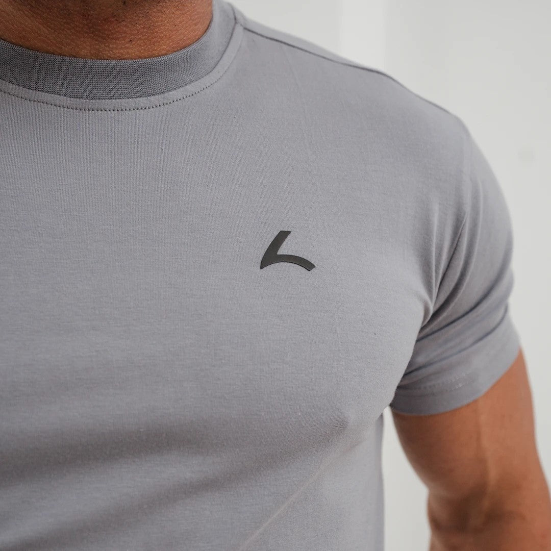 Reeva Premium Active Tee - T-shirt de Sport - Gris Clair