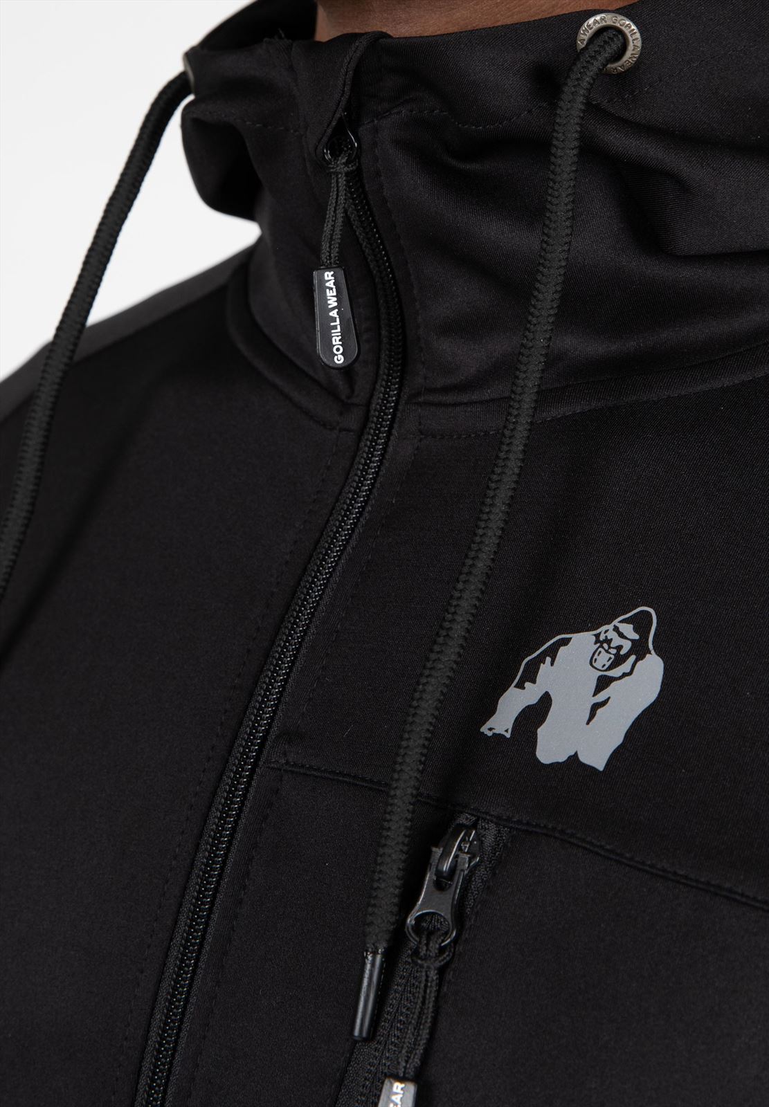 Gorilla Wear Scottsdale Track Jacket - Noir