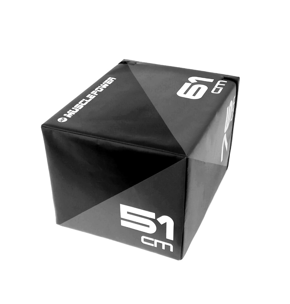 Muscle Power Soft Plyo Box - Noir