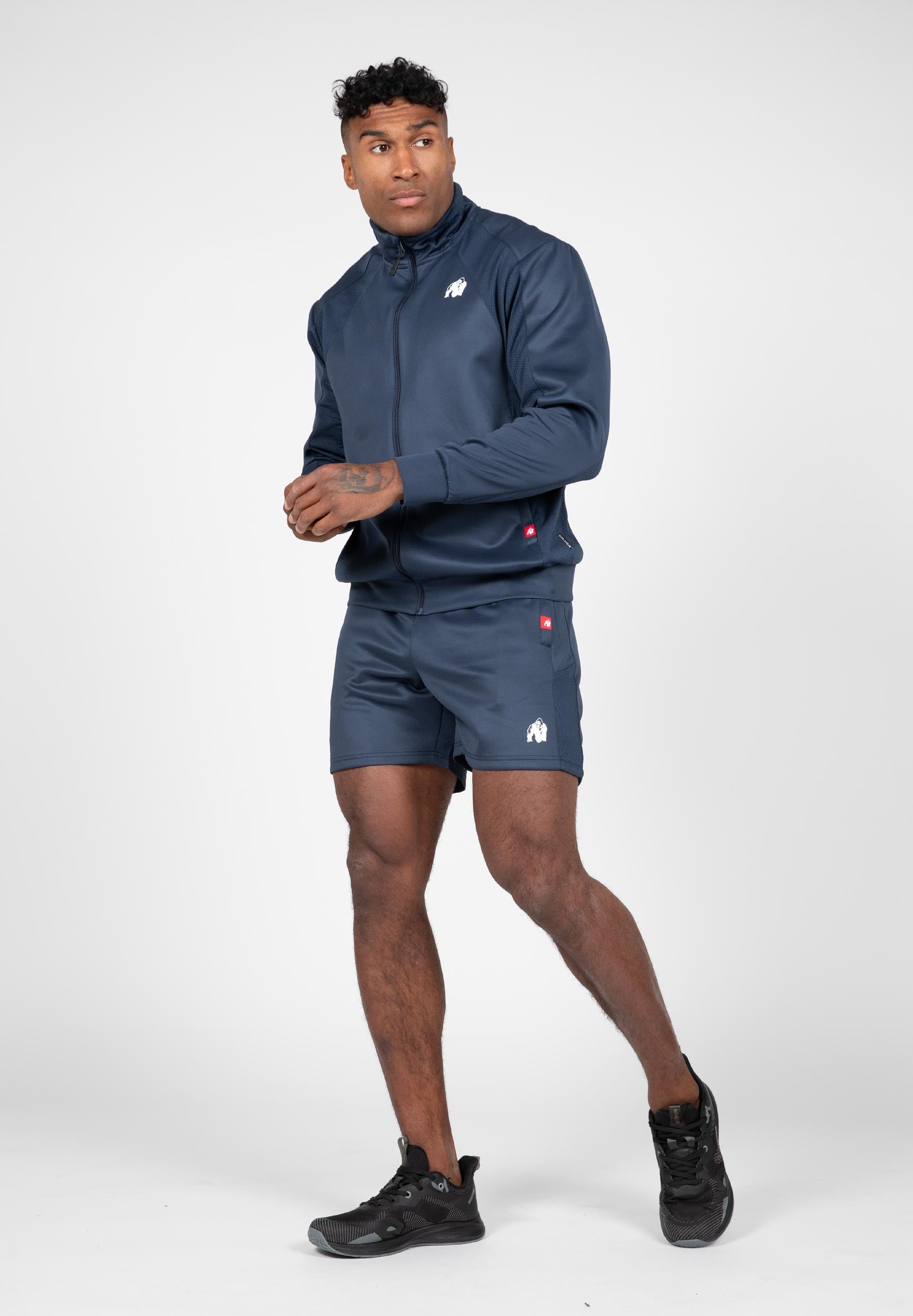 Gorilla Wear Tennessee Track Shorts - Korte Broek - Marineblauw