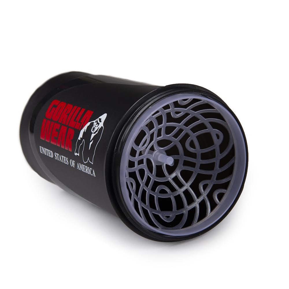 Gorilla Wear Wave Shaker 600ML - Noir/Rouge