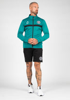 Gorilla Wear Vernon Trainingsjas - Track Jacket - Groen/Blauw