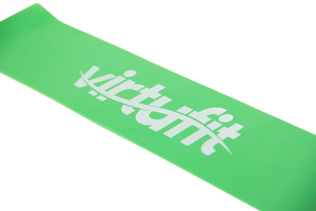 VirtuFit Mini Band - Weerstandsband - Fitness Elastiek - Medium - Groen