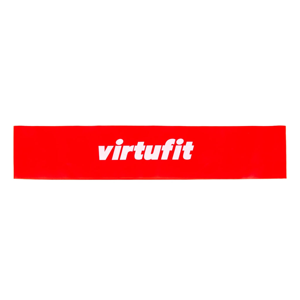 VirtuFit Mini Band - Weerstandsband - Fitness Elastiek - Licht - Rood