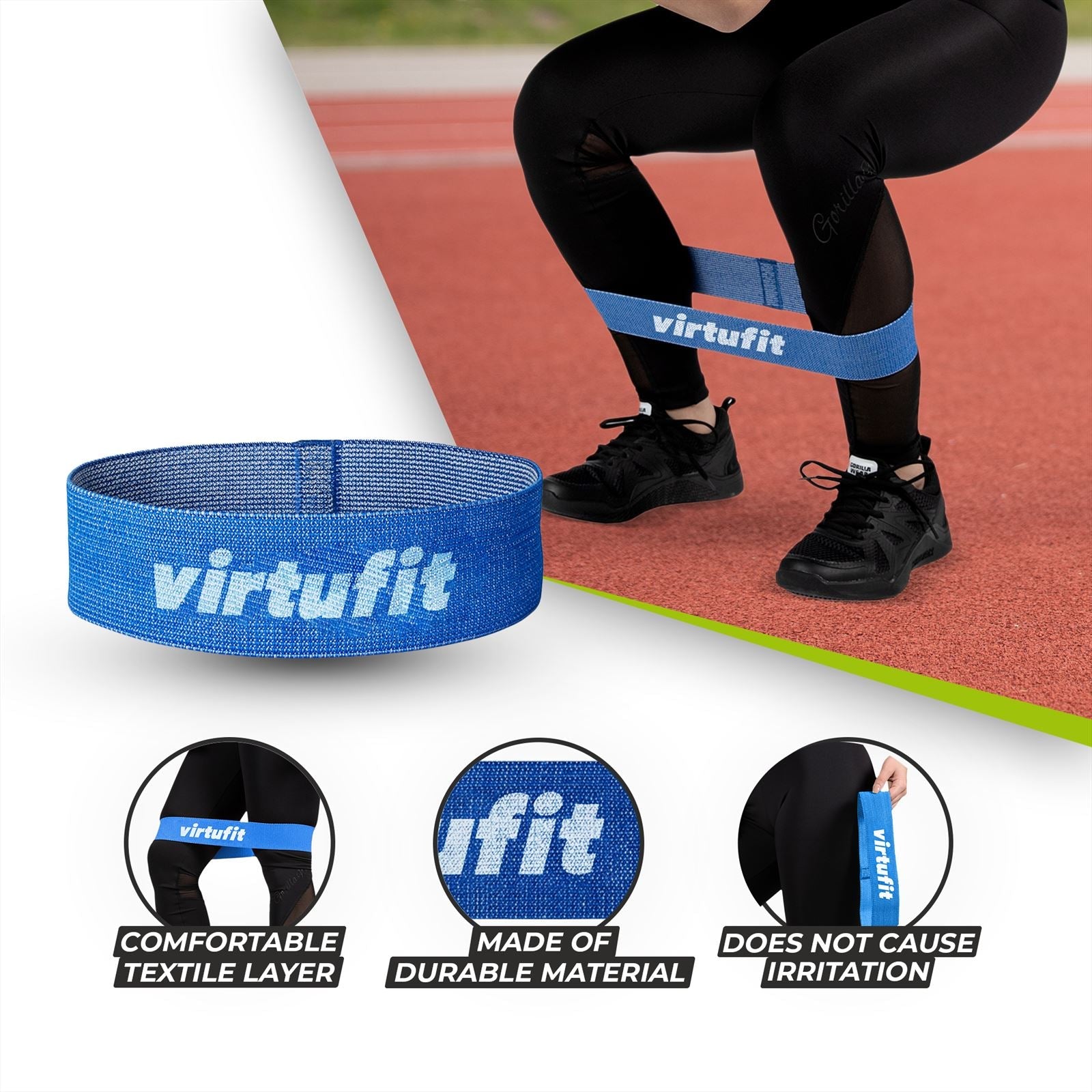 VirtuFit Mini Weerstandsband - Katoen - Sterk