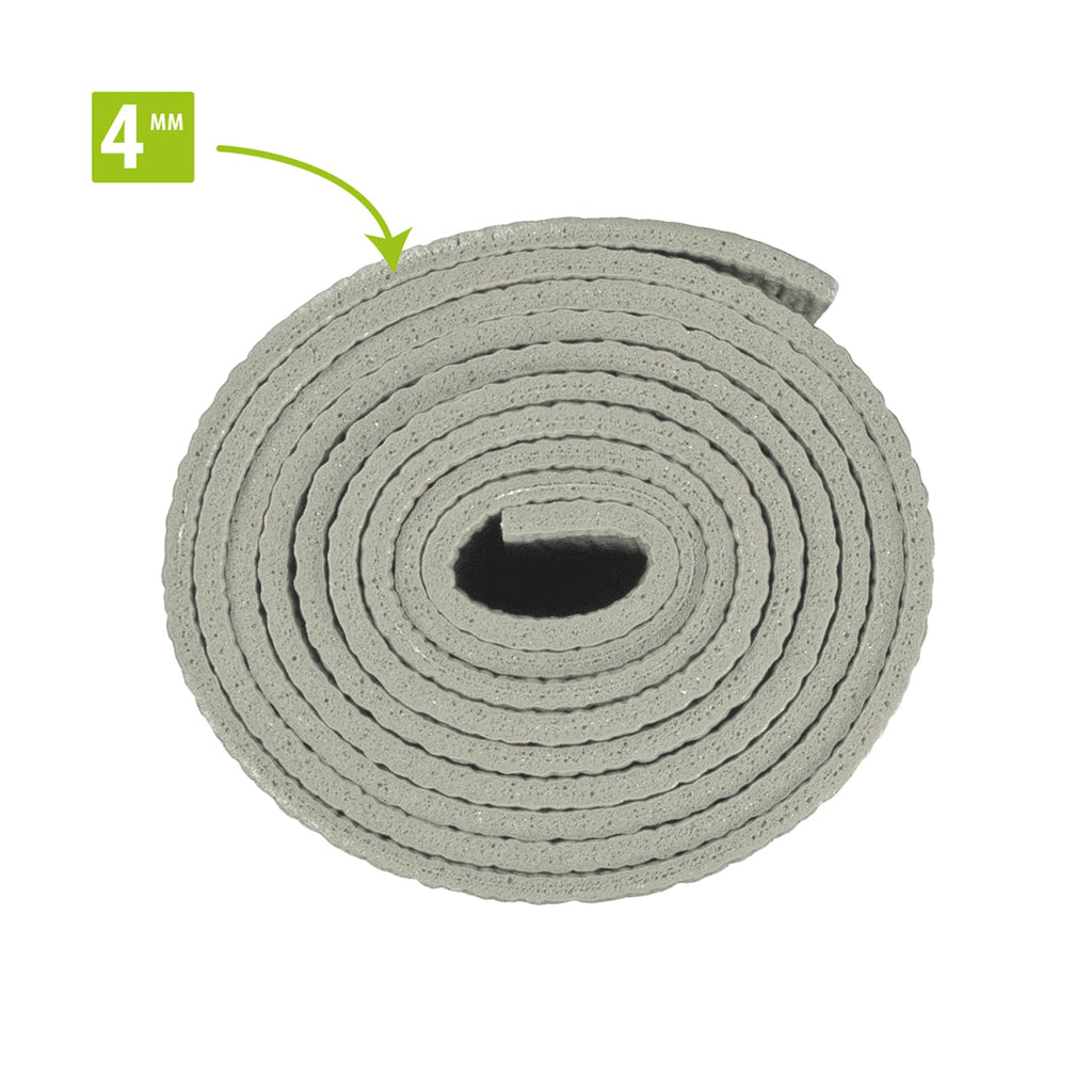 Tapis de yoga VirtuFit Premium - 183 x 61 x 0,4 cm - Gris naturel