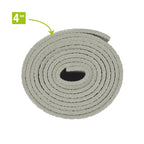 Tapis de yoga VirtuFit Premium - 183 x 61 x 0,4 cm - Gris naturel