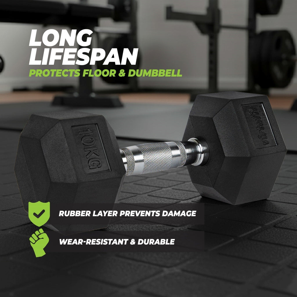 VirtuFit Hexa Dumbbell Pro - 20 kg - Per Stuk