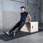 VirtuFit Plyo Box 3-en-1 en bois - Grand - 50 x 60 x 75 cm
