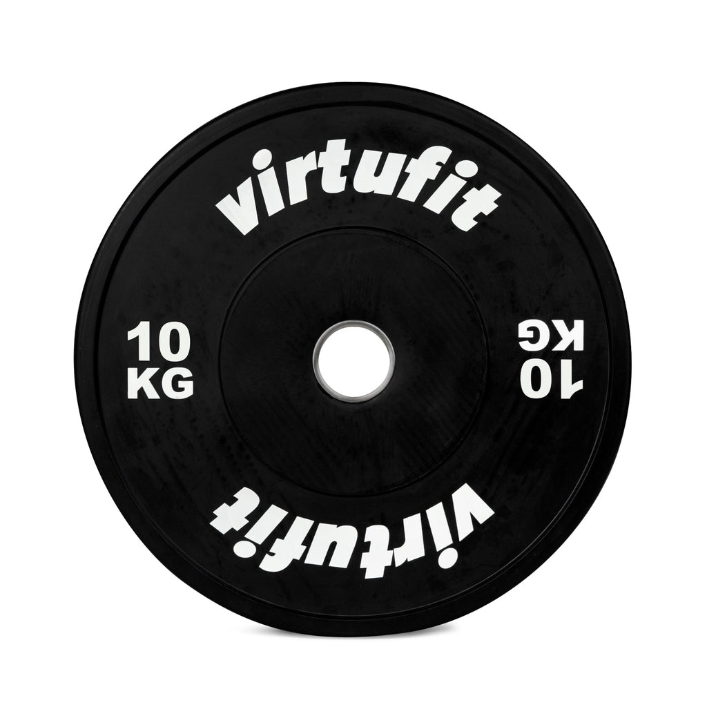 VirtuFit Bumper Plate Set - Olympische Halterschijven van Rubber - 100 kg