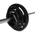 VirtuFit Olympic Rubber Dumbbell Set - 90 kg