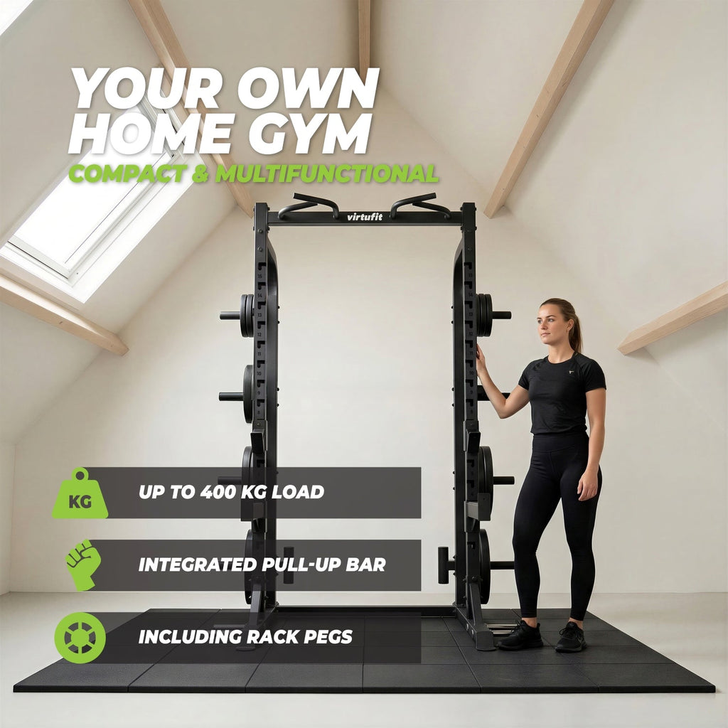 VirtuFit HR100 Half Rack - Squat Rack - Krachtstation