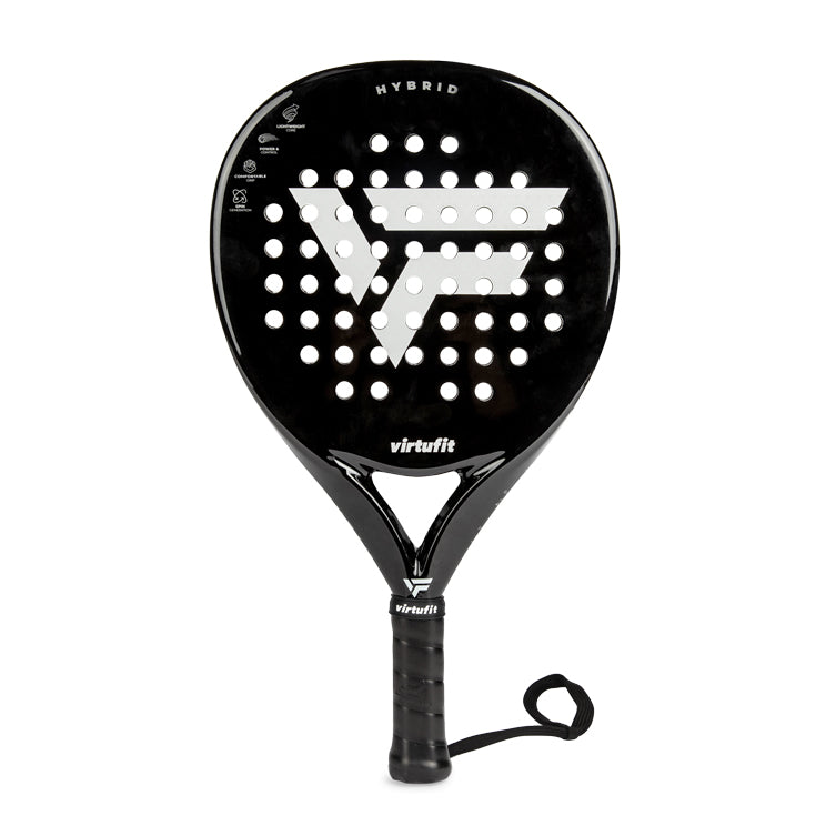 VirtuFit Hybrid Padel Set - Zwart - Silver