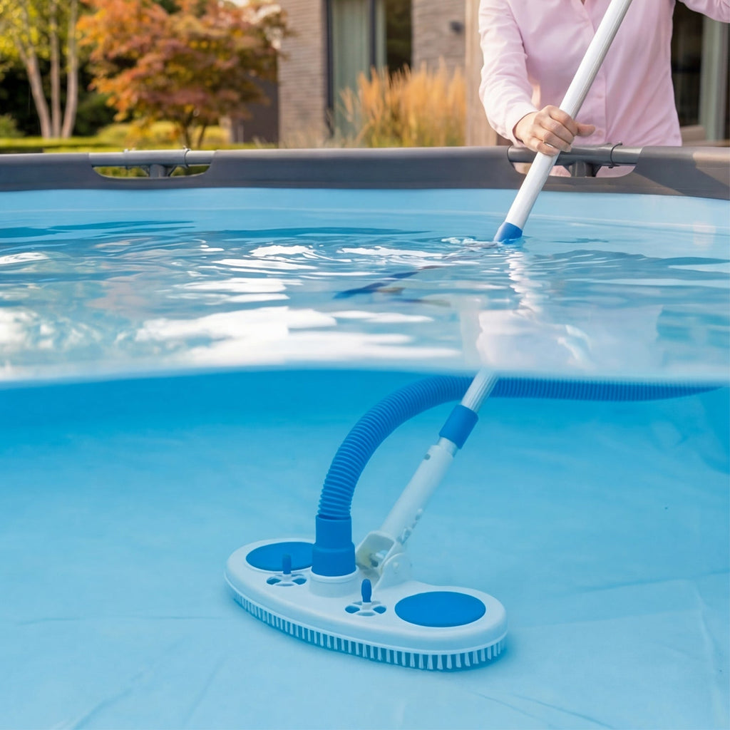 VirtuFit Kit d'Aspirateur de Fond pour Piscine