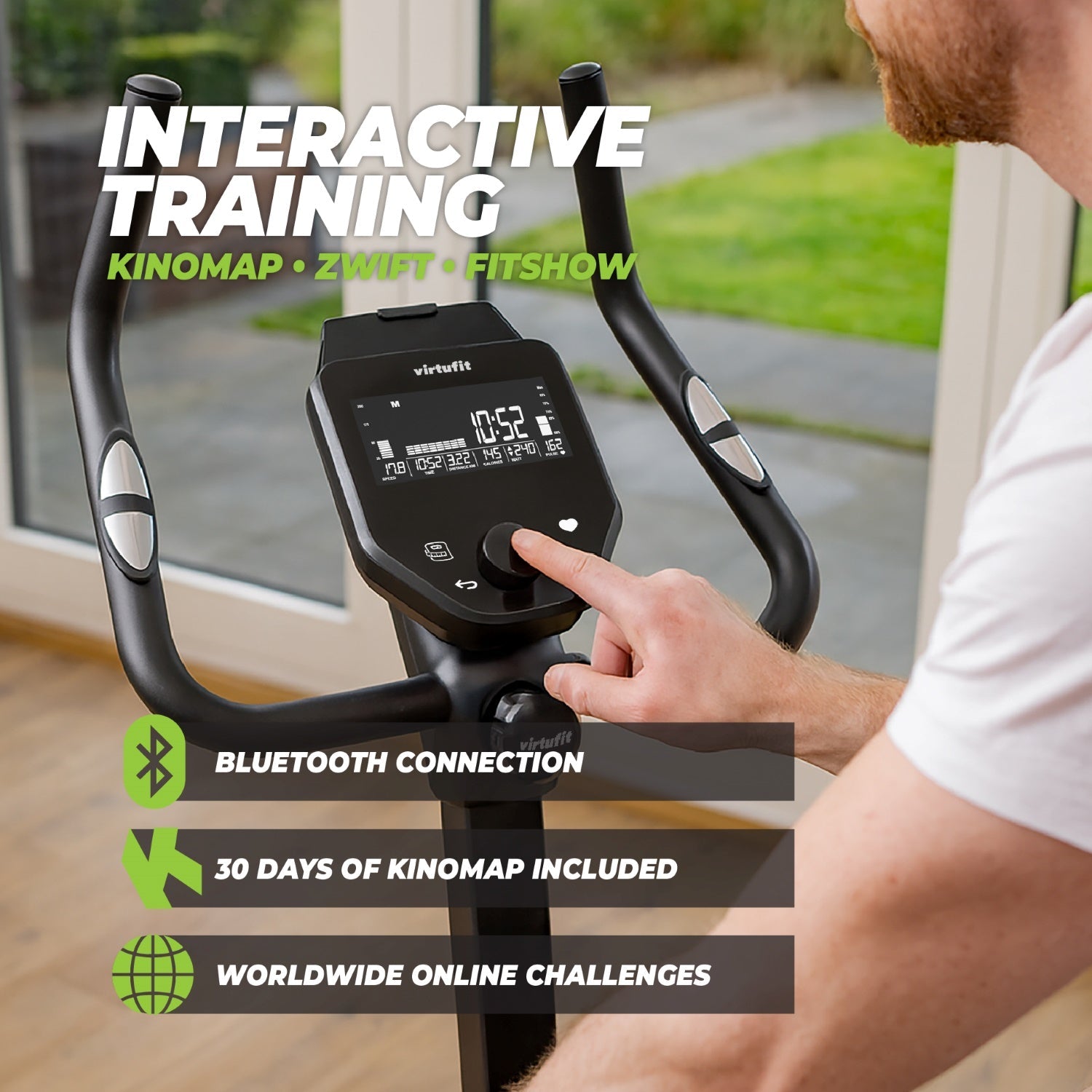 VirtuFit HTR200i Ergometer Hometrainer (HTR 2.0)