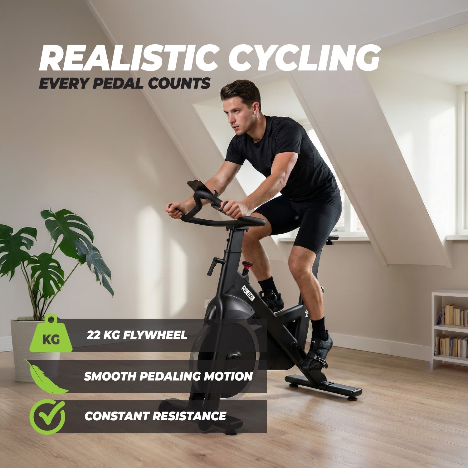 VirtuFit RS200i Indoor Cycle - 2026 model (Etappe 1)