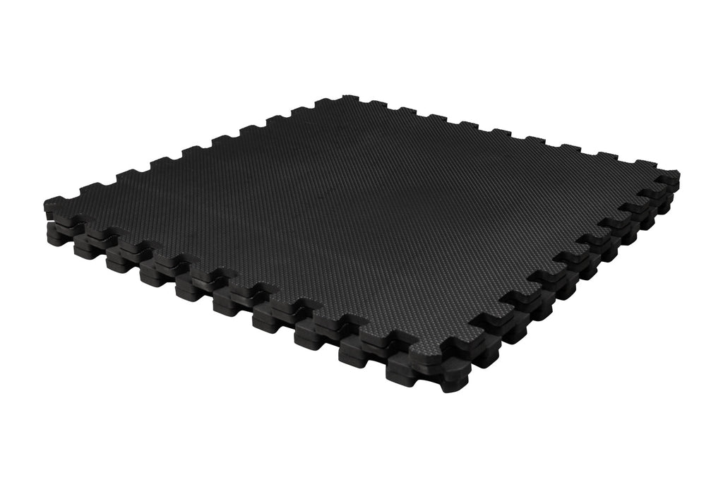 VirtuFit Fitness Puzzelmat - Vloermat - 8-delig - 240 x 120 cm - Zwart