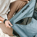 VirtuFit Camping Chair Compact - Chaise de plage - Noir