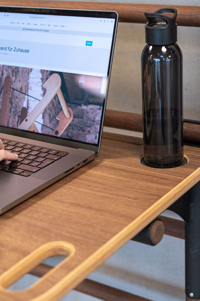 Nohrd WallBar Desk - Bureau - Zwart