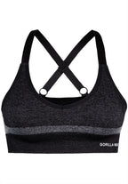 Gorilla Wear Selah Seamless Sports Bra - Noir