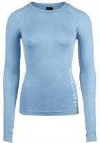 Gorilla Wear Selah Seamless Long Sleeve - Lichtblauw