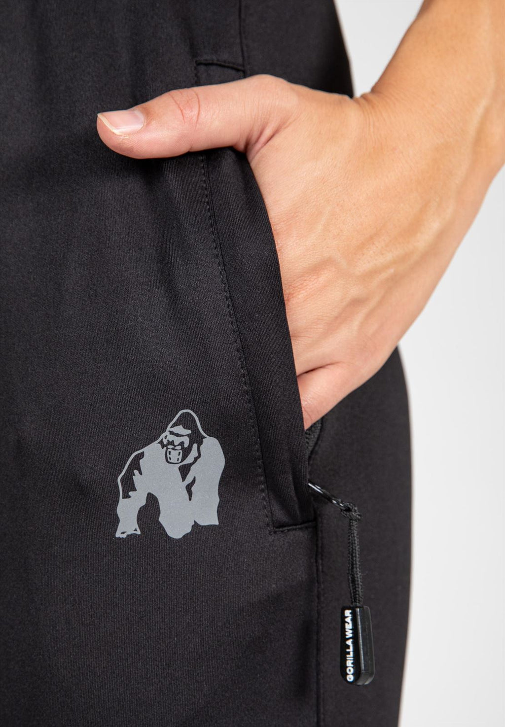 Gorilla Wear Halsey Trainingsbroek - Track Pants - Zwart