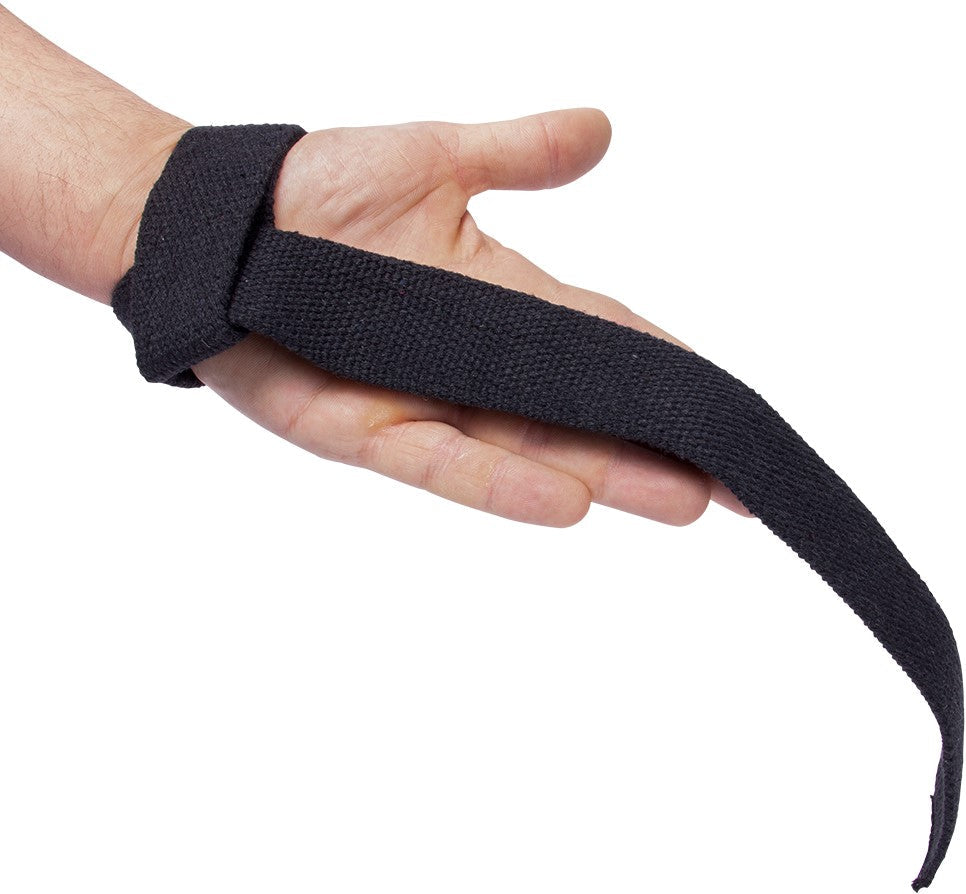 Gorilla Wear Non-Padded Lifting Straps - Noir