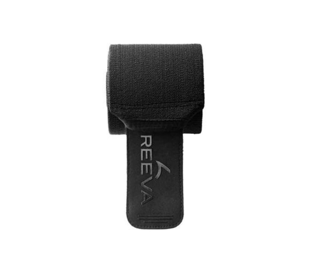 Reeva Powerlifting Knee Sleeves - Bandages de genou - 7 mm - Noir