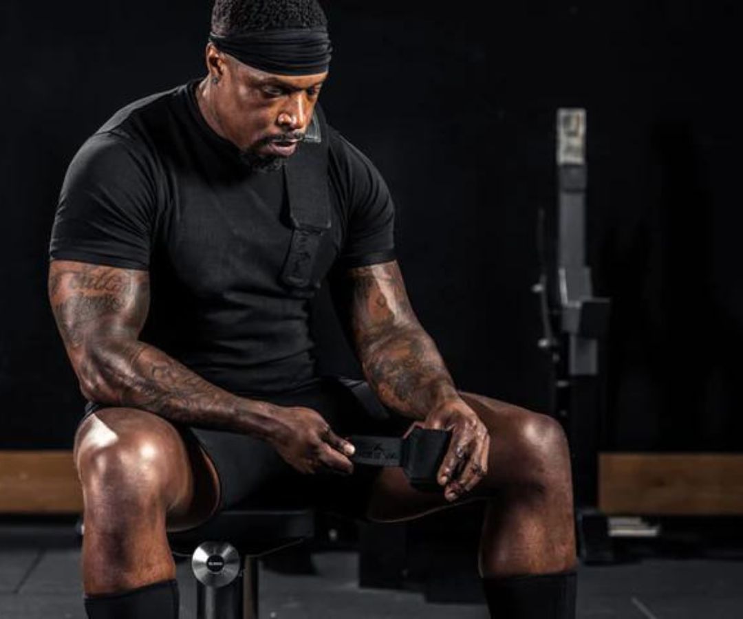 Reeva Powerlifting Knee Sleeves - Bandages de genou - 7 mm - Noir