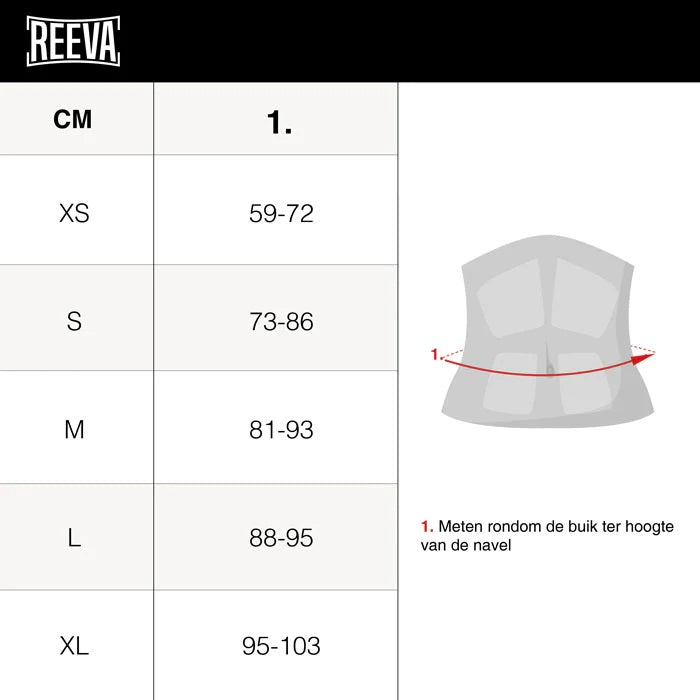 Reeva Ceinture de Levage en Cuir - Noir