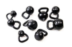 Muscle Power Gietijzeren Kettlebell - Zwart - 16 kg