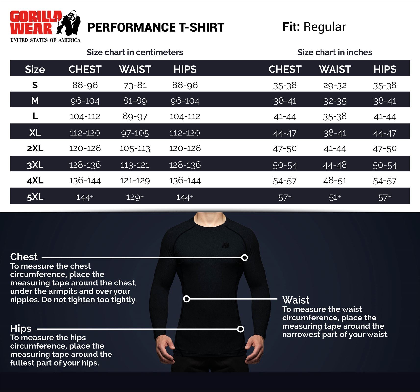 Gorilla Wear Performance T-Shirt - Legergroen