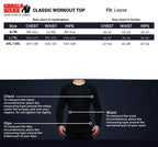Gorilla Wear Classic Work Out Top - Zwart