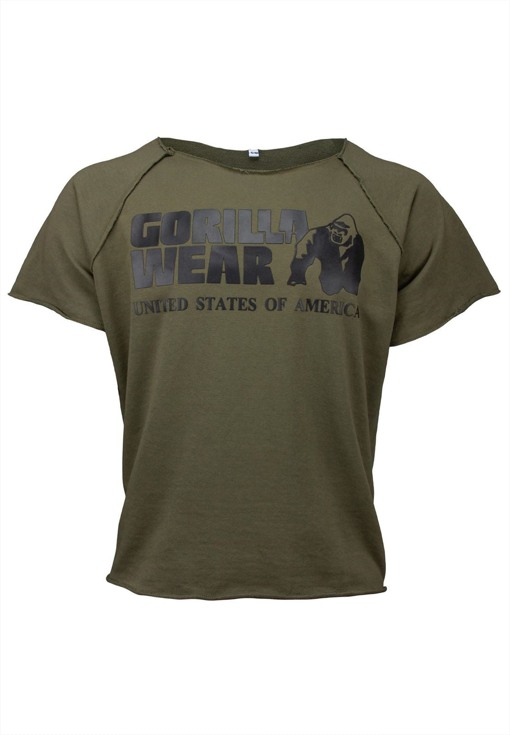 Gorilla Wear Classic Work Out Top - Vert Armée