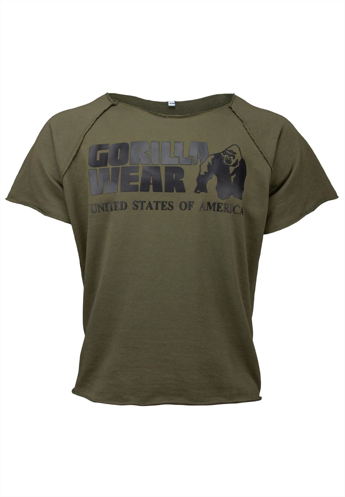 Gorilla Wear Classic Work Out Top - Vert Armée