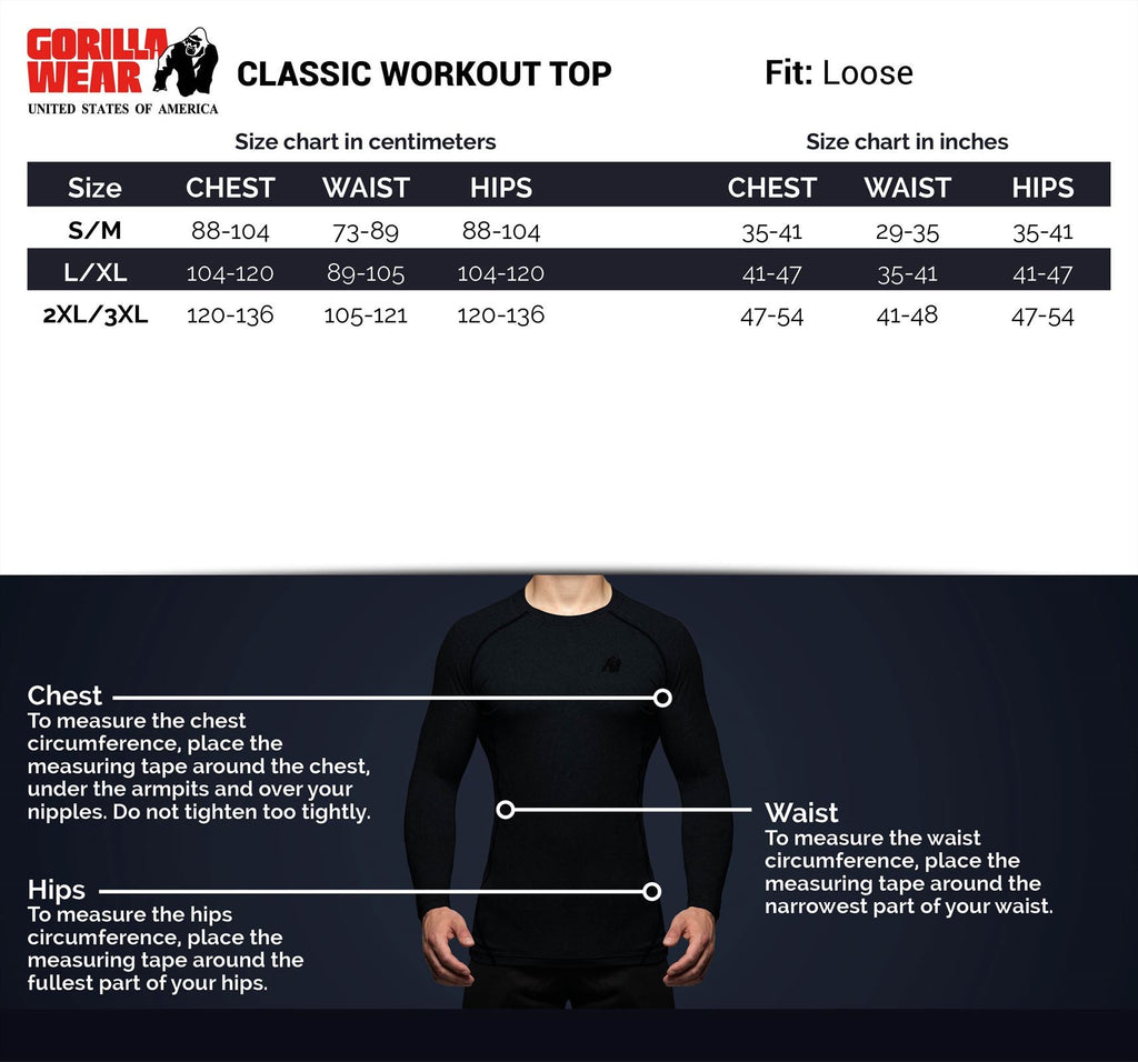 Gorilla Wear Classic Work Out Top - Vert Armée