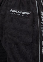 Gorilla Wear Buffalo Old School Workout Shorts - Noir/Gris