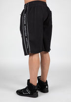 Gorilla Wear Buffalo Old School Workout Shorts - Noir/Gris